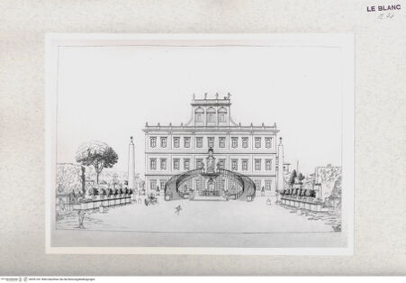 Vorderseite von Calcografia [http://creativecommons.org/publicdomain/mark/1.0/] Vedute di ville di Roma e dintorniVilla Altieri - , bh391241. Foto.