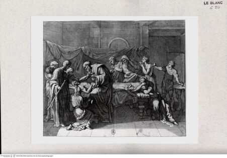 Vorderseite von Bibliothèque Nationale [http://creativecommons.org/publicdomain/mark/1.0/] Die Letzte Ölung - , bh391864. Foto.