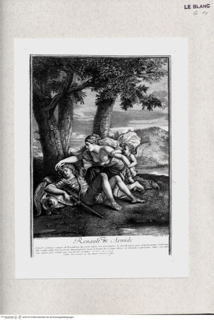 Vorderseite von Bibliothèque Nationale [http://creativecommons.org/publicdomain/mark/1.0/] Rinaldo und Armida - , bh391873. Foto.
