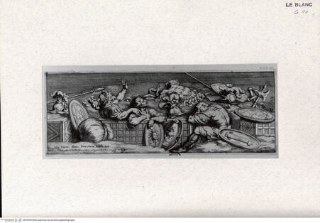 Vorderseite von Landesbildstelle Rheinland [http://creativecommons.org/publicdomain/mark/1.0/] Die Soldaten Scipios ruhen nach der Einnahme Karthagos (?) - , bh392099. Foto.