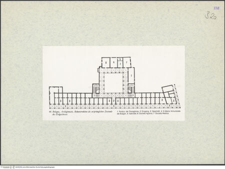 Vorderseite von unbekannt [https://www.deutsche-digitale-bibliothek.de/content/lizenzen/rv-fz/] Archiginnasio - Rekonstruktion des ursprünglichen Zustands des Erdgeschosses, bh392290_recto. Foto.