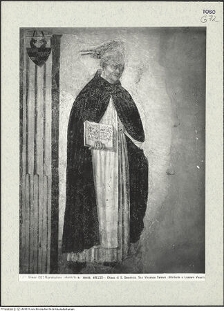 Vorderseite von Alinari [https://www.deutsche-digitale-bibliothek.de/content/lizenzen/rv-ez/] Der heilige Vinzenz Ferrer - Gesamtansicht, bh394319_recto. Foto.