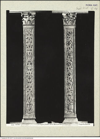 Vorderseite von Alinari [https://www.deutsche-digitale-bibliothek.de/content/lizenzen/rv-ez/] Cancellata - Detail, Pfeiler, bh394717_recto. Foto.