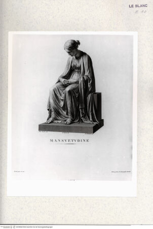 Vorderseite von Istituto Nazionale per la Grafica [http://creativecommons.org/publicdomain/mark/1.0/] Die Sanftheit ("Mansuetudine") - , bh398840. Foto.