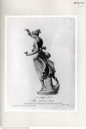 Vorderseite von Istituto Nazionale per la Grafica-Calcografia [http://creativecommons.org/publicdomain/mark/1.0/] Hebe - , bh398902. Foto.