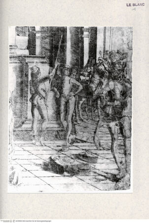 Vorderseite von Archivio Fotografico dei Civici Musei [http://creativecommons.org/publicdomain/mark/1.0/] "Tempio in rovina" (Architekturzeichnung mit Figuren) - Detail, bh398982. Foto.