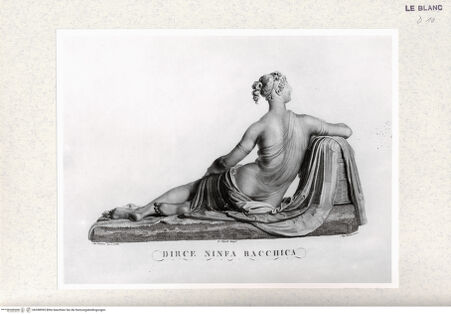 Vorderseite von Istituto Nazionale per la Grafica-Calcografia [http://creativecommons.org/publicdomain/mark/1.0/] Dirke (Rückenansicht) - , bh398995. Foto.