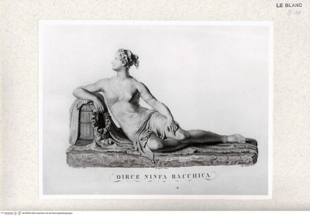 Vorderseite von Istituto Nazionale per la Grafica [http://creativecommons.org/publicdomain/mark/1.0/] Dirke (Vorderansicht) - , bh398996. Foto.