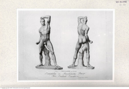 Vorderseite von Istituto Nazionale per la Grafica [http://creativecommons.org/publicdomain/mark/1.0/] Der Boxer Kreugas - , bh399011. Foto.