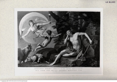 Vorderseite von Istituto Nazionale per la Grafica-Calcografia [http://creativecommons.org/publicdomain/mark/1.0/] Endymion und Luna - , bh399018. Foto.