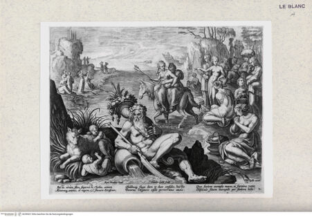 Vorderseite von Istituto Nazionale per la Grafica [http://creativecommons.org/publicdomain/mark/1.0/] Clelia überquert den Tiber - , bh399021. Foto.