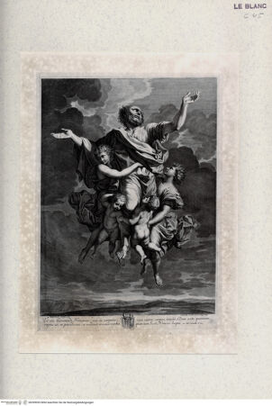 Vorderseite von Bibliothèque Nationale [http://creativecommons.org/publicdomain/mark/1.0/] Die Verzückung des Heiligen Paul - , bh399093. Foto.