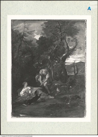 Vorderseite von Museum of Fine Arts Boston [https://www.deutsche-digitale-bibliothek.de/content/lizenzen/rv-ez/] Zwei Jägerinnen bei der Rast - , bh399176_recto. Foto.