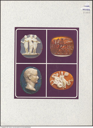 Vorderseite von unbekannt [https://www.deutsche-digitale-bibliothek.de/content/lizenzen/rv-ez/] Kameen aus der Farnese-Sammlung - Kameen aus der Sammlung, bh400297_recto. Foto.