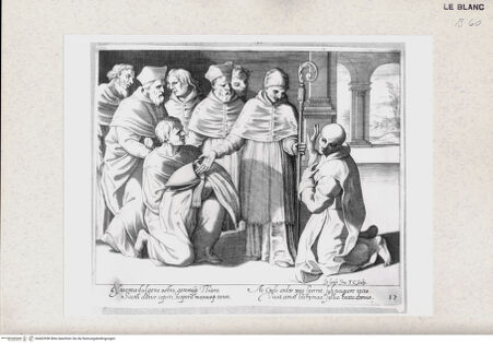 Vorderseite von Istituto Nazionale per la Grafica [http://creativecommons.org/publicdomain/mark/1.0/] Das Leben des Heiligen BrunoInterea fulgens ostro ... (Bl 15) - , bh402958. Foto.