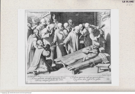 Vorderseite von Istituto Nazionale per la Grafica [http://creativecommons.org/publicdomain/mark/1.0/] Das Leben des Heiligen BrunoCerne pudicitiae exemplar ... (Bl 18) - , bh402965. Foto.