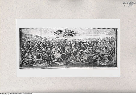 Vorderseite von Istituto Nazionale per la Grafica [http://creativecommons.org/publicdomain/mark/1.0/] Die Schlacht an der Milvischen Brücke - , bh405269. Foto.