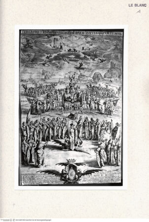Vorderseite von Stift Göttweig [http://creativecommons.org/publicdomain/mark/1.0/] Französisches Thesenblatt bezeichnet als "La Petite These" der beiden Franziskaner André de l'Ange und Etienne Didelot - , bh410485. Foto.