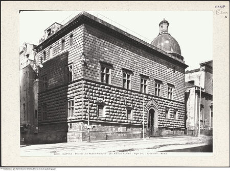 Vorderseite von Alinari [https://www.deutsche-digitale-bibliothek.de/content/lizenzen/rv-ez/] Palazzo Como (Cuomo) - Seitenansicht, bh413558_recto. Foto.