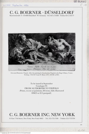 Vorderseite von Bibliotheca Hertziana [http://creativecommons.org/publicdomain/mark/1.0/] Allegorie: Die Republik Venedig erhält von Neptun ihre Reichtümer - , bh416599. Foto.