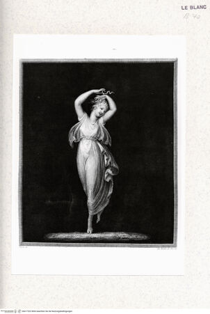 Vorderseite von Istituto Nazionale per la Grafica, Calcografia [http://creativecommons.org/publicdomain/mark/1.0/] BacchantinnenBacchantin (Tänzerin) - , bh417523. Foto.