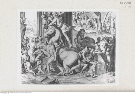 Vorderseite von Istituto Nazionale per la Grafica [http://creativecommons.org/publicdomain/mark/1.0/] Anbetung der Könige (Komposition aus 7 Blatt)Blatt unten rechts - , bh417557. Foto.