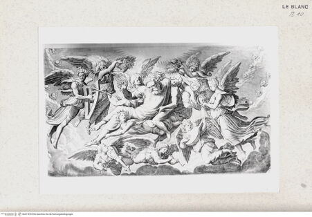 Vorderseite von Istituto Nazionale per la Grafica [http://creativecommons.org/publicdomain/mark/1.0/] Anbetung der Könige (Komposition aus 7 Blatt)Blatt oben Mitte - , bh417839. Foto.