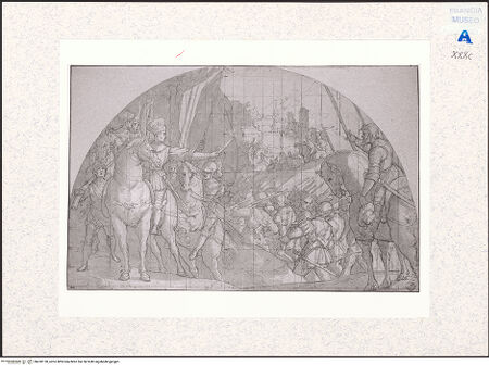 Vorderseite von Réunion des Musées Nationaux [https://www.deutsche-digitale-bibliothek.de/content/lizenzen/rv-ez/] Szene aus einem Feldzug - , bh418120_recto. Foto.