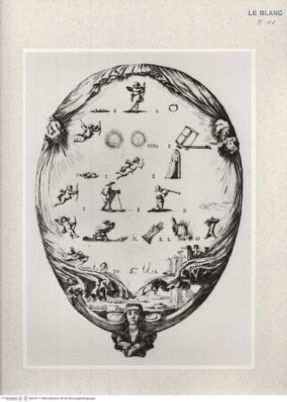 Vorderseite von Istituto Nazionale per la Grafica [http://creativecommons.org/publicdomain/mark/1.0/] Rebus mit den Themen Amor und Fortuna - , bh418171. Foto.