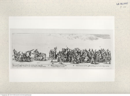 Vorderseite von Istituto Nazionale per la Grafica [http://creativecommons.org/publicdomain/mark/1.0/] "Entrada in Roma dell'eccel. Ambasciatore di Polonia..."Blatt 4 - , bh418178. Foto.