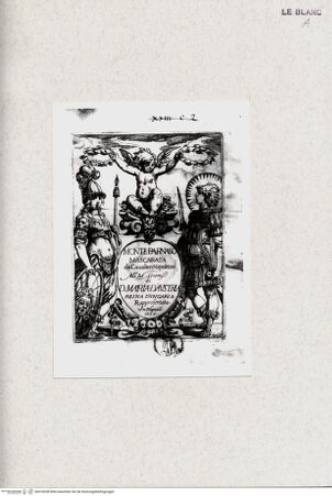 Vorderseite von Bibliotheca Hertziana [http://creativecommons.org/publicdomain/mark/1.0/] Titelblatt zu G. B. Basile, Monte Parnaso, Napoli, 1630 - , bh418338. Foto.
