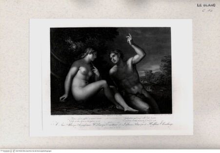 Vorderseite von Staatsgalerie [http://creativecommons.org/publicdomain/mark/1.0/] Adam und Eva - , bh419040. Foto.