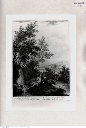 Vorderseite von Staatsgalerie [http://creativecommons.org/publicdomain/mark/1.0/] "Bagna costei le piante e il ciglio intanto..." - , bh419045. Foto.