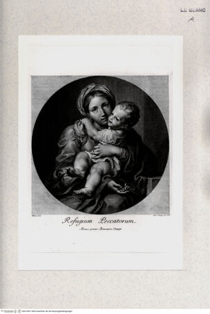 Vorderseite von Staatsgalerie [http://creativecommons.org/publicdomain/mark/1.0/] Maria mit Kind - , bh419051. Foto.