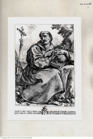 Vorderseite von Staatsgalerie [http://creativecommons.org/publicdomain/mark/1.0/] Der heilige Franz - , bh419054. Foto.