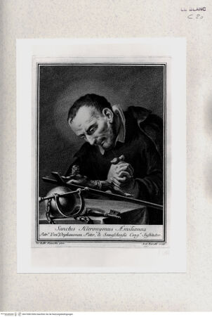 Vorderseite von Staatsgalerie [http://creativecommons.org/publicdomain/mark/1.0/] Sanctus Hieronymus Aemilianus - , bh419083. Foto.