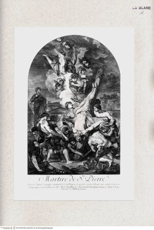 Vorderseite von Staatsgalerie [http://creativecommons.org/publicdomain/mark/1.0/] Die Marter des Heiligen Petrus - , bh419098. Foto.