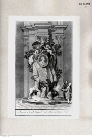 Vorderseite von Staatsgalerie [http://creativecommons.org/publicdomain/mark/1.0/] Grabmal der Maria Flaminia Odescalchi in Santa Maria del Popolo, Rom - , bh419115. Foto.