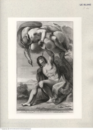 Vorderseite von Staatsgalerie [http://creativecommons.org/publicdomain/mark/1.0/] Merkur und Paris - , bh419122. Foto.