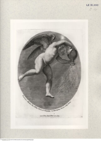Vorderseite von Staatsgalerie [http://creativecommons.org/publicdomain/mark/1.0/] Putto, der Wasser aus einem Gefäß strömen lässt - , bh419129. Foto.