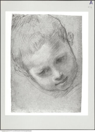 Vorderseite von Staatsgalerie [http://creativecommons.org/publicdomain/mark/1.0/] Pfeilewerfender Putto - , bh419131_recto. Foto.