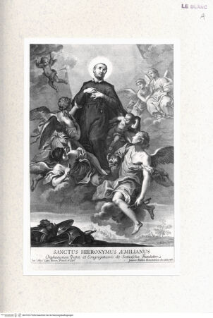 Vorderseite von Staatsgalerie [http://creativecommons.org/publicdomain/mark/1.0/] Sanctus Hieronymus Aemilianus - , bh419337. Foto.