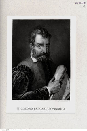 Vorderseite von Staatsgalerie [http://creativecommons.org/publicdomain/mark/1.0/] Porträt M. Giacomo Barozzi da Vignola - , bh419342. Foto.