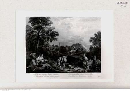 Vorderseite von Staatsgalerie [http://creativecommons.org/publicdomain/mark/1.0/] "Nella sua poverta lieto e contento..." - , bh419348. Foto.