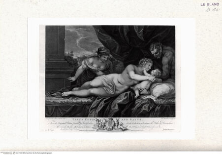 Vorderseite von Staatsgalerie [http://creativecommons.org/publicdomain/mark/1.0/] Venus, Cupido und Satyr - , bh419360. Foto.