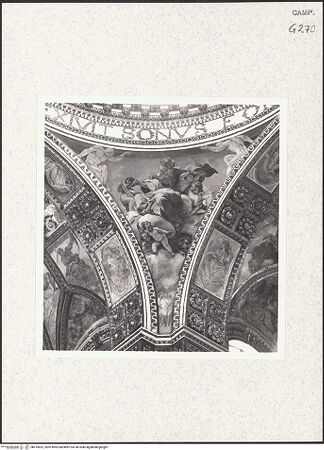 Vorderseite von Bibliotheca Hertziana [https://www.deutsche-digitale-bibliothek.de/content/lizenzen/rv-fz/] Die vier EvangelistenMarkus - Gesamtansicht, bh419822_recto. Foto.