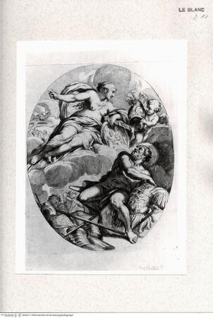 Vorderseite von Staatsgalerie [http://creativecommons.org/publicdomain/mark/1.0/] Venus werden die Waffen für Aeneas gebracht - , bh420117. Foto.