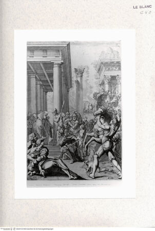 Vorderseite von Staatsgalerie [http://creativecommons.org/publicdomain/mark/1.0/] Totila und der Heilige Benedikt - , bh420142. Foto.