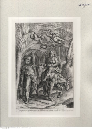 Vorderseite von Staatsgalerie [http://creativecommons.org/publicdomain/mark/1.0/] Die Flucht nach Ägypten - , bh420156. Foto.