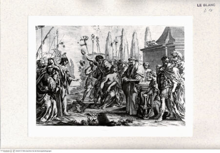 Vorderseite von Staatsgalerie [http://creativecommons.org/publicdomain/mark/1.0/] Opferung der Polyxenia - , bh420157. Foto.